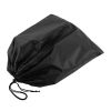 Foldable Toilet Portable Potty Toilet Multifunction Camping Hiking Beach Black