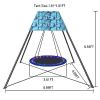 Nest Swing Stand with OXFORD Tent and LED Strips